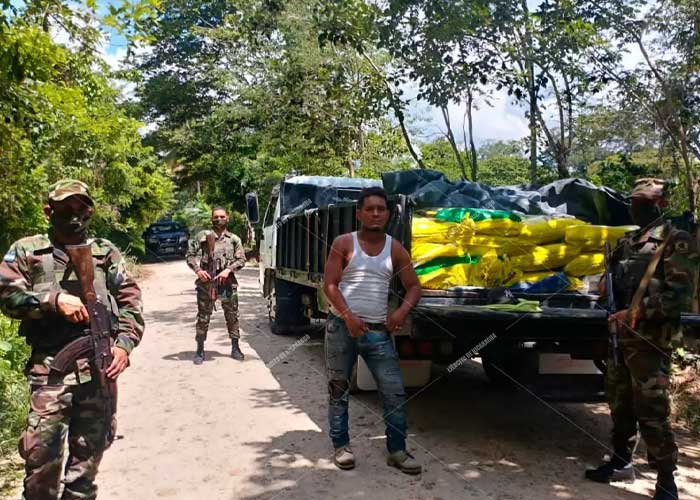 Ejército de Nicaragua captura varios sujetos en Nueva Segovia
