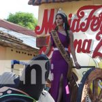 Foto: Realizan desfile de carrozas de candidata a reina de fiestas patronales de Nandaime / TN8