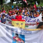 Foto: Pobladores de La Orilla y La Barranca participan en caminata 44/19 revolucionaria / TN8