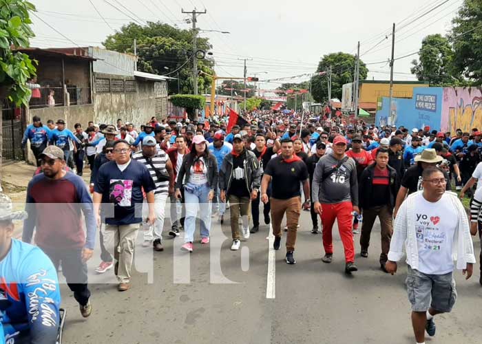 Foto: Miles de nicaragüenses conmemoraron el 44 aniversario del repliegue al vapor / TN8 