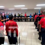 Expertos del ayuntamiento de España comparten conocimientos a Bomberos de Nicaragua