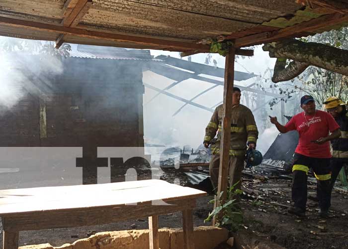 Foto: Explosión en taller de pólvora artesanal en Masaya / TN8