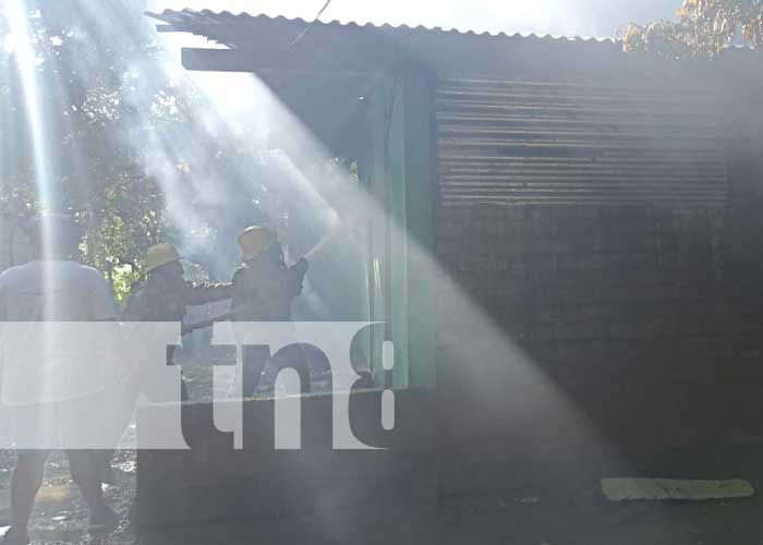Foto: Explosión en taller de pólvora artesanal en Masaya / TN8