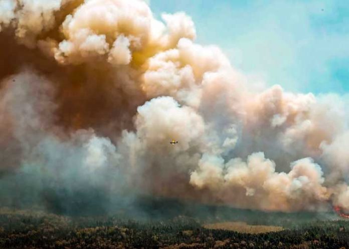 Humo de incendios forestales de Canadá afecta en EE.UU.
