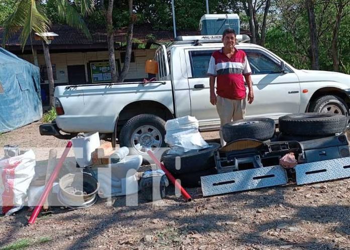 Foto: Ejército de Nicaragua captura a sujetos por contrabando en Cárdenas, Rivas / TN8