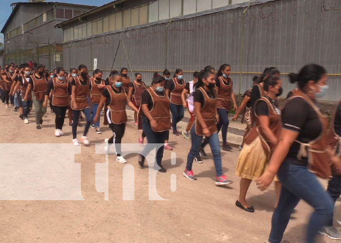Con disciplina familias de Chinandega, Estelí, Siuna, Madriz y Ometepe participaron en el II ejercicio de multiamenazas