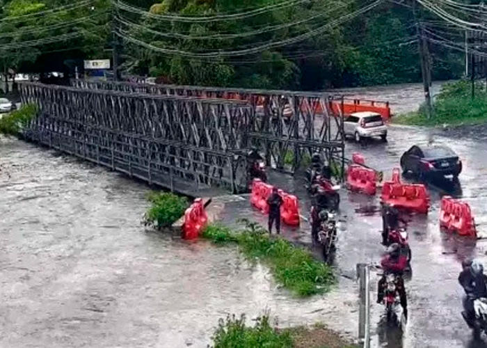Estragos en El Salvador por fuertes lluvias a causa de onda tropical