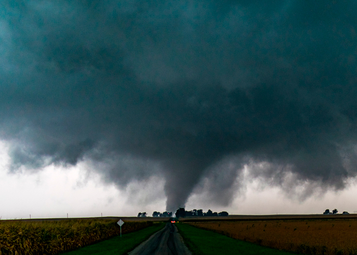 ¡Monstruosas imágenes! Brutal tornado arrasó con todo a su paso por Indiana