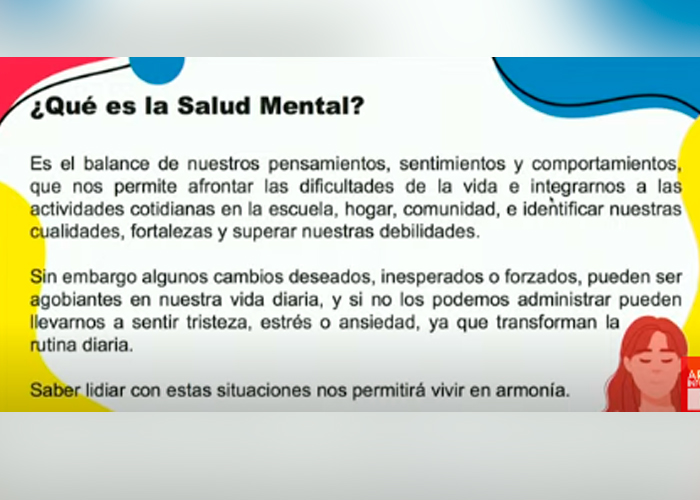 Acciones en Nicaragua para promover la salud mental y prevención del suicidio