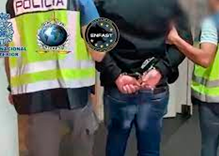 Por "birriondo" capturan a un peligro narco italiano en un parque en España