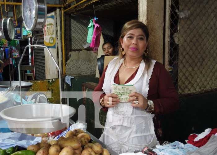 Foto: Activación de LOTO Nicaragua en mercados y sucursales / TN8
