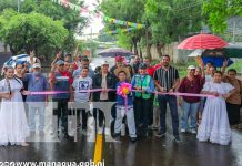 Comunidad contenta con obras de progreso en Managua