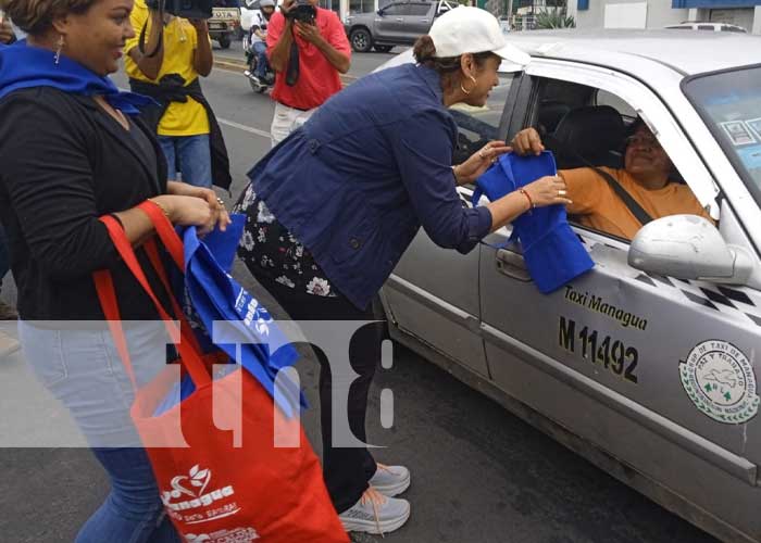 Foto: Alcaldía de Managua lanza campaña para una ciudad más limpia / TN8