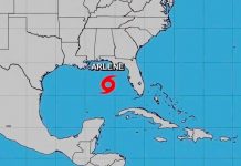 Arlene es la primera tormenta tropical que se forma en el Golfo de México