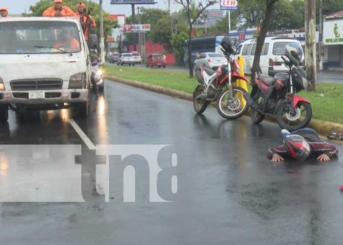 Foto: Accidente de tránsito en Carretera a Masaya / TN8