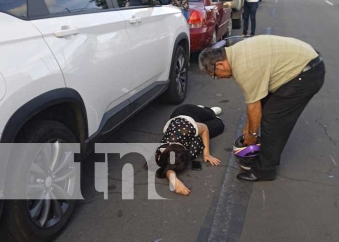 Foto: Accidente de tránsito en Managua / TN8