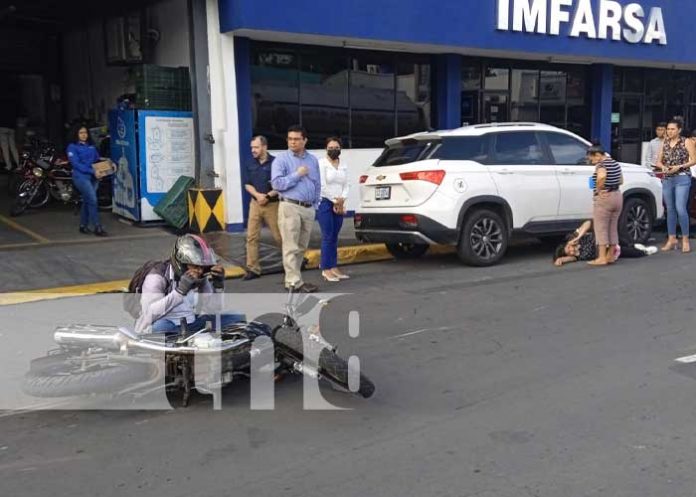 Foto: Accidente de tránsito en Managua / TN8