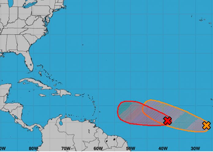 Se formó depresión tropical en el Atlántico amenaza en convertirse en huracán