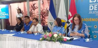 Nicaragua activada con el ejercicio multiamenazas