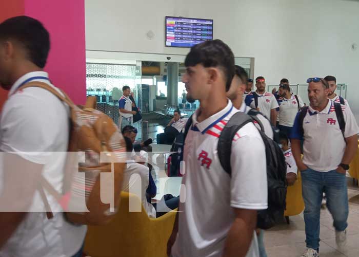Foto: Selección de Puerto Rico arriba a Nicaragua / TN8