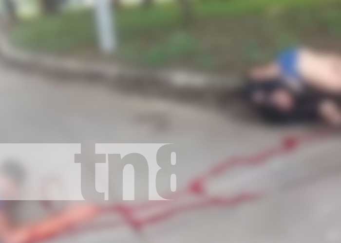 Foto: Fuerte accidente en Villa Sol, Managua / TN8