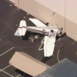 Cessna 172 que se estrelló cerca del aeropuerto de French Valley en Murrieta, California, el martes 4 de julio