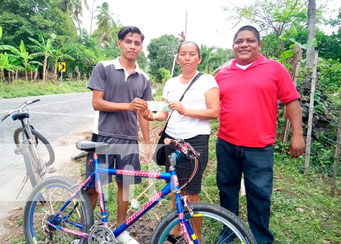 Realizan competencia ciclística en saludo al 45/19 en Ometepe 