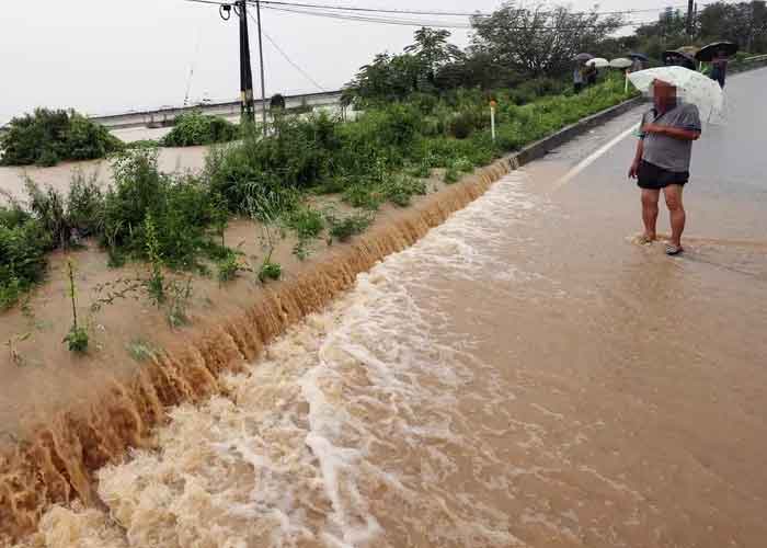 Foto: Fuertes lluvias en Corea del Sur causan 24 muertos y miles de evacuados / Cortesía 