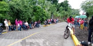 Calle digna para los habitantes de la Isla de Ometepe, Rivas