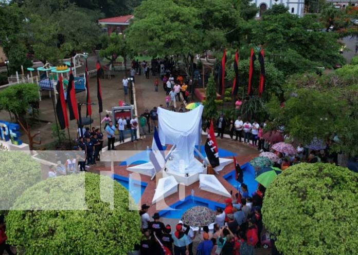 Masatepe festeja la rehabilitación del parque central en el Día de la Alegría