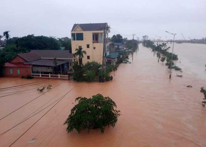 Más de 30 mil personas evacuadas en el norte de Vietnam por el tifón Talim