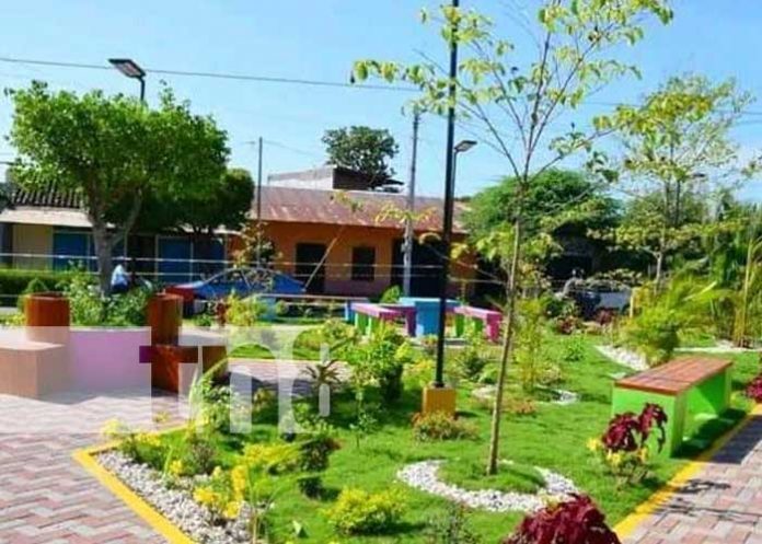 Alcaldía de Granada inaugura rehabilitación del Parque Leoncito en Granada