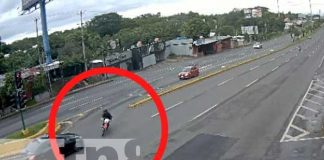 ¡Lamentable! motociclista muere luego que vehículo lo catapultara en Carretera a Masaya