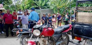 Comerciante de cerdos muere al ser catapultado por una motocicleta en Rivas