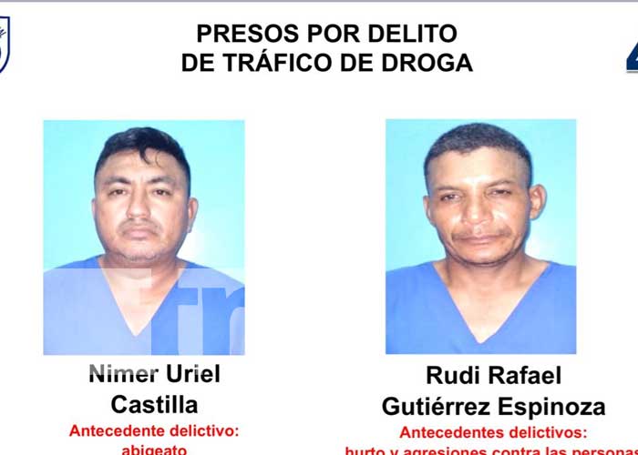 Policía detiene a más sujetos en Juigalpa, Nueva Segovia y León