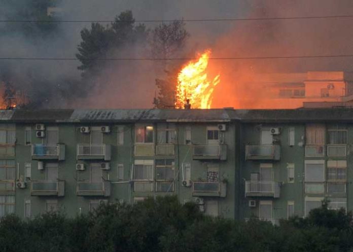 Varios incendios forestales consumen el sur de Europa