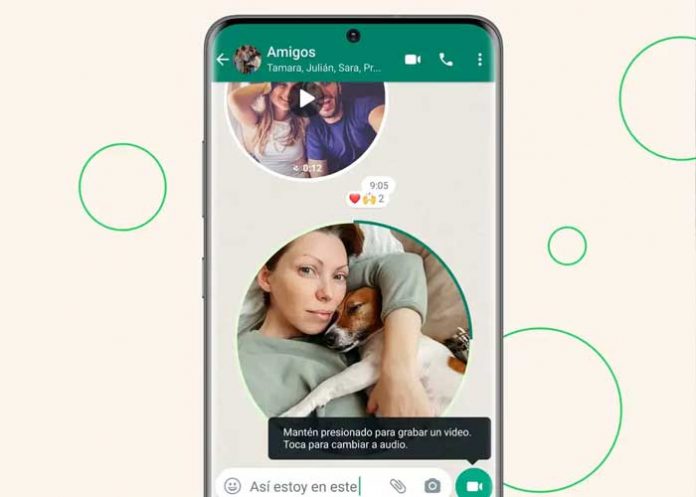 Foto: WhatsApp revoluciona con vídeos instantáneos al estilo de mensajes de voz / Cortesía