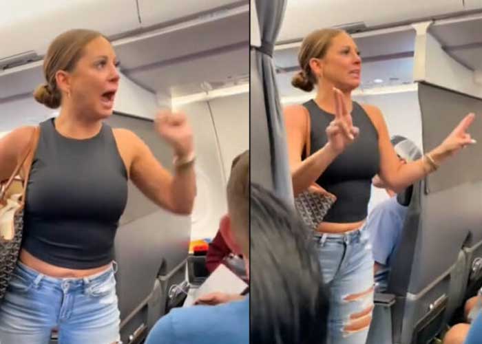 Pánico en el avión: Pasajera afirma ver un fantasma durante su vuelo