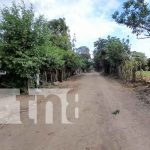 Calles de barrio rural de Nandaime mejoradas e inauguradas por las autoridades