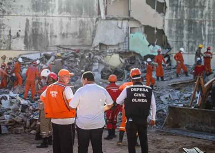 Foto: Desplome de edificio en Brasil: 14 muertos, 6 menores entre las víctimas /  Cortesía 