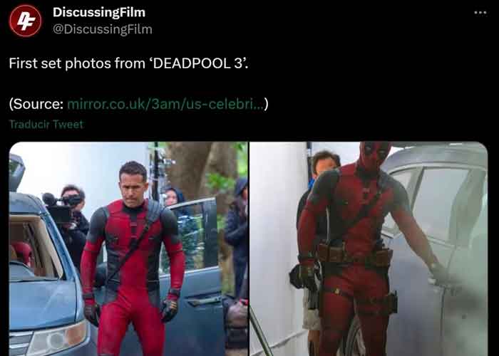 Foto: Imágenes filtradas de Deadpool 3 despiertan expectativas / Cortesía 