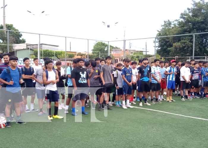 Inician competencias de fútbol Sala como parte Juegos Juveniles Managua 2023 