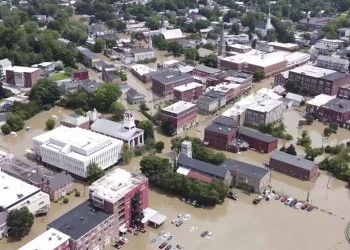 Foto: Tormenta causa inundaciones récord en noreste de EEUU / Cortesía