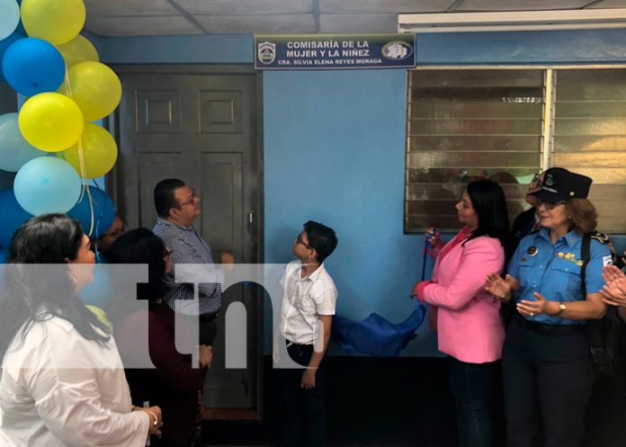 Inauguran segunda comisaria de la mujer en el distrito lll de Managua