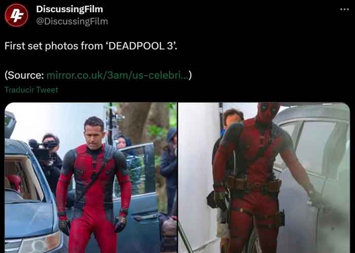 Foto: Huelga de actores de Hollywood paraliza la filmación de Deadpool 3   / Cortesía
