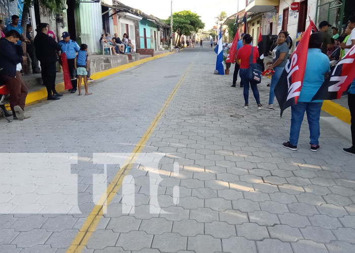 Foto:Entregan más calles para el pueblo en la Isla de Ometepe / TN8