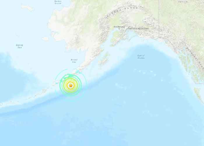 Foto: Terremoto de 7,2 en Alaska genera alerta de tsunami sin consecuencias graves / Cortesía 