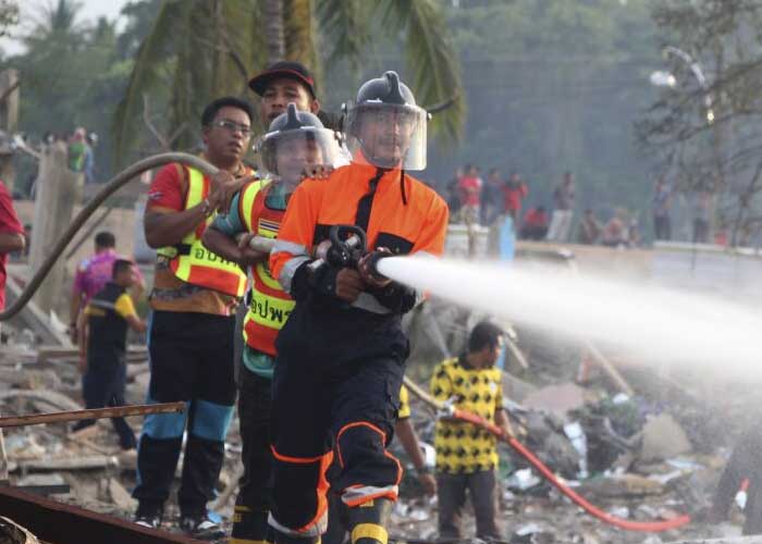 Foto: Explosión en Tailandia deja 10 muertos /  Cortesía 