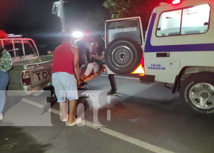 Foto: Conductor bolo casi provoca desgracia en km 9 carretera Nueva a León / TN8