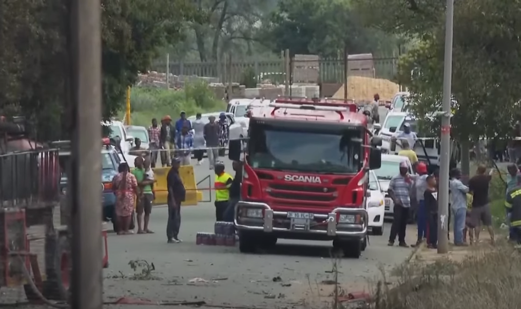 Potente explosión dejó al menos 41 heridos en Sudáfrica